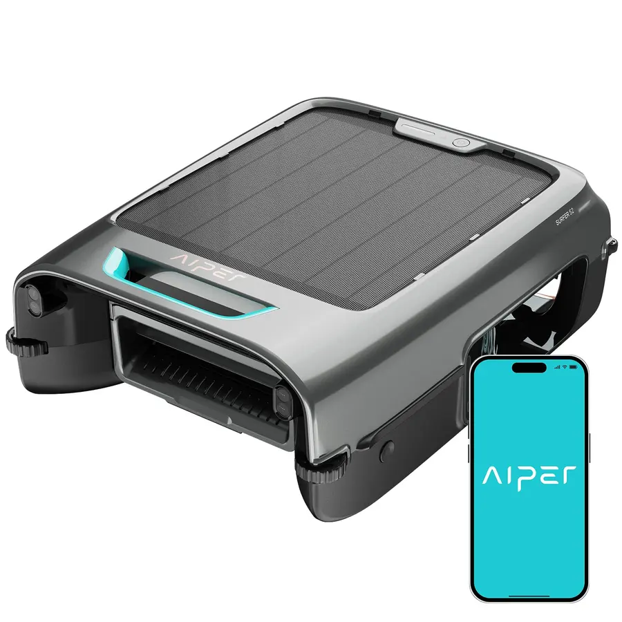 AIPER EcoSurfer S2 Robot Skimmer Superficie Piscina Solar