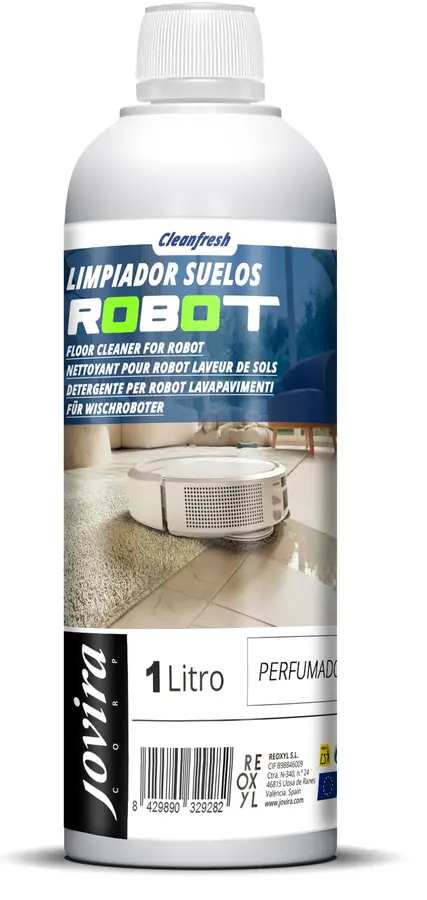 Limpiador Suelos Robot Concentrado 1 Litro | Fregasuelos para Robot As