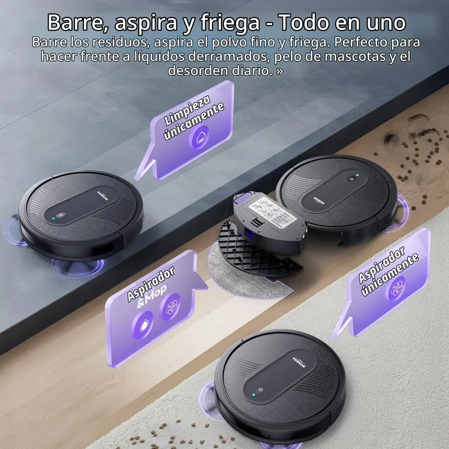 MONSGA Robot Aspirador