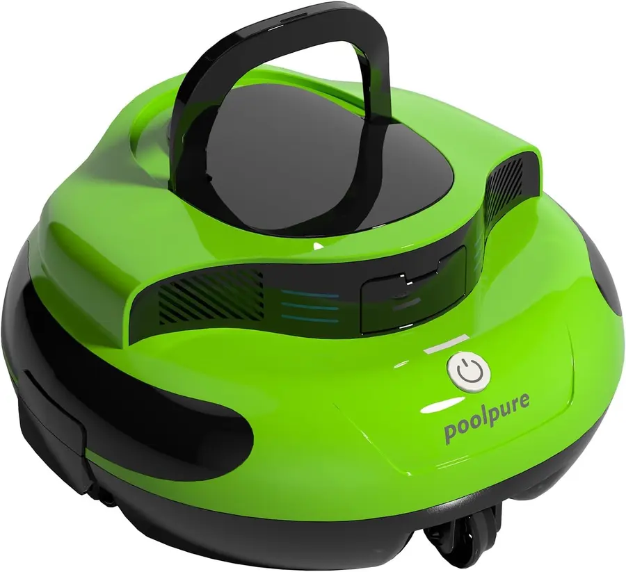 POOLPURE Robot de piscina con batería 2026: aspirador de piscina inalá