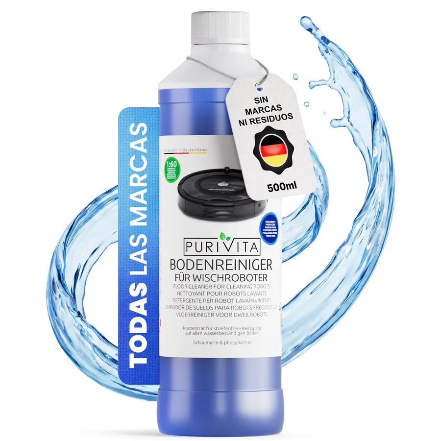 PURIVITA® Detergente Friegasuelos Concentrado Robot y Aspirador