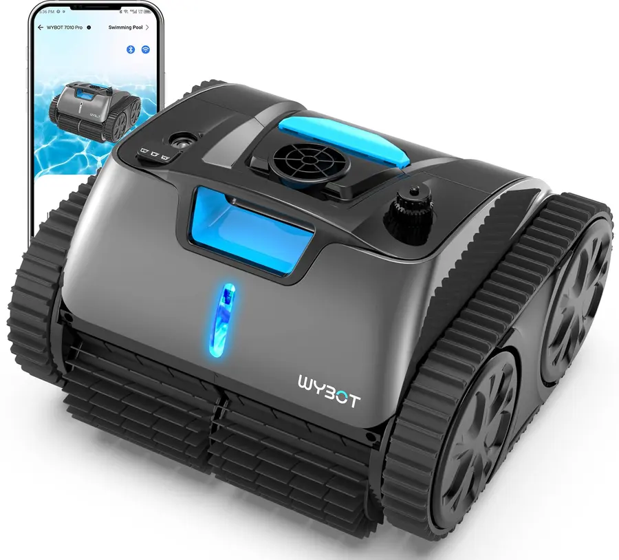 WYBOT OS7010 MAX Robot Limpiafondos Piscina Automatico con App
